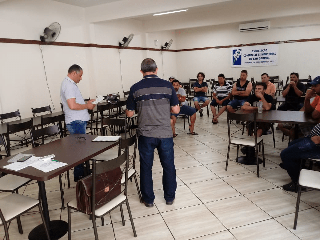 Feticom/RS realiza acordo com empresa de São Gabriel